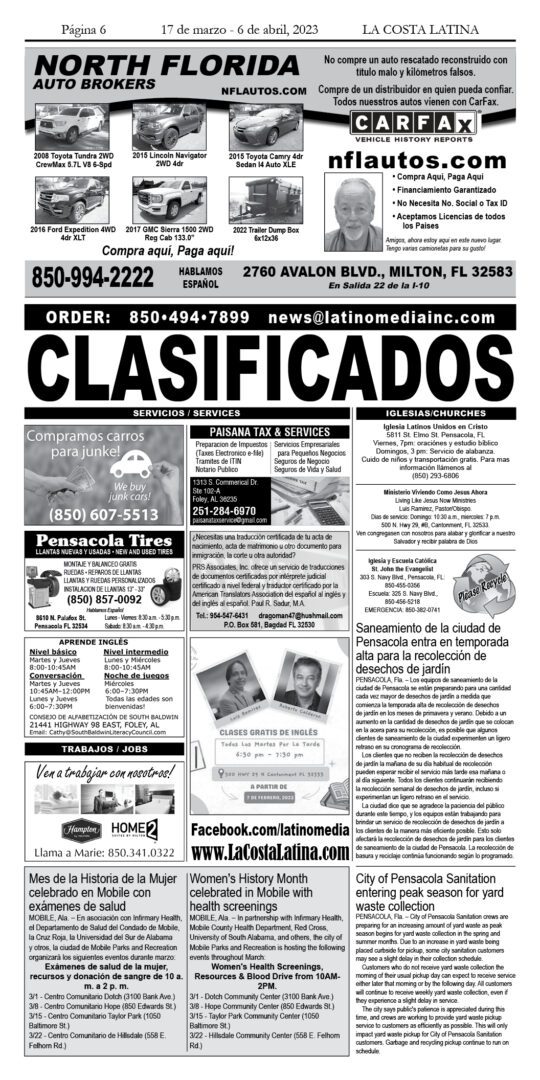 La Costa Latina March 17 - April 6, 2023, Page 6