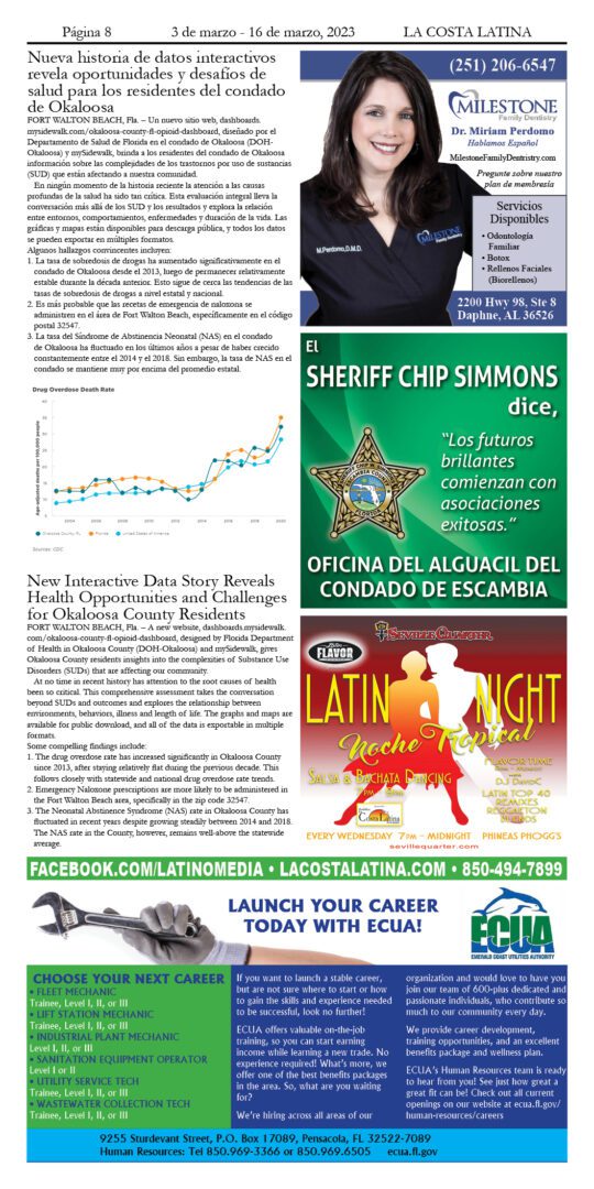 La Costa Latina Newspaper March 2, 2023 - Page 8