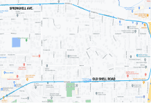 Map of McGregor detour