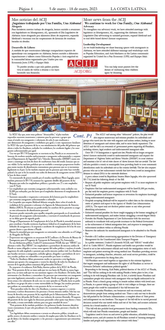 La Costa Latina May 5 - May 18, 2023 Page 4