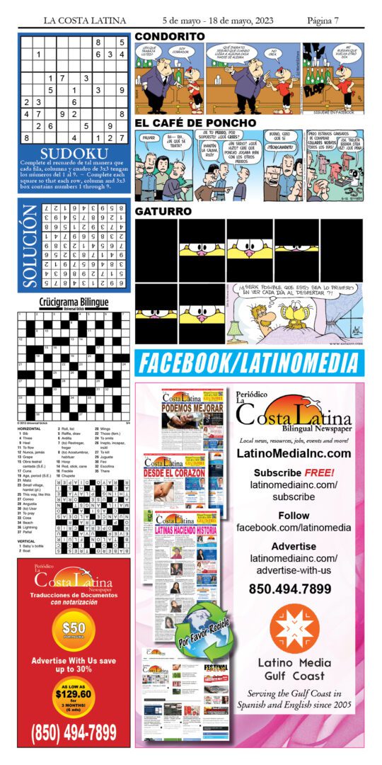 La Costa Latina May 5 - May 18, 2023 Page 7