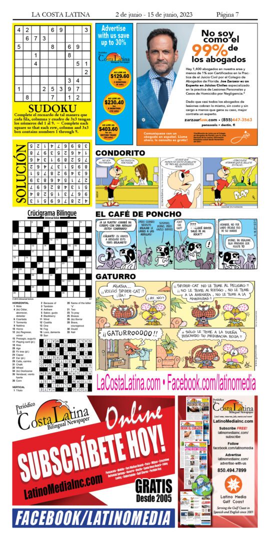 La Costa Latina June 2 - June 15, 2023 - Page 7