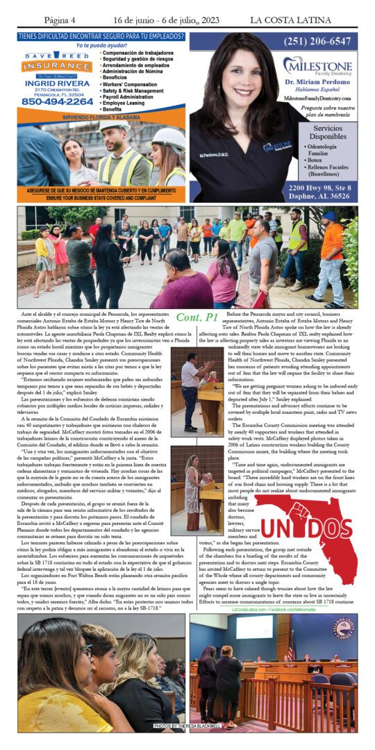 La Costa Latina, June 16 - July 6 2023 edition, Page 4