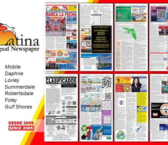 La Costa Latina July 21 - August 3 - cover display