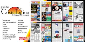La Costa Latina, August 3 - August 17, 2023, cover graphic