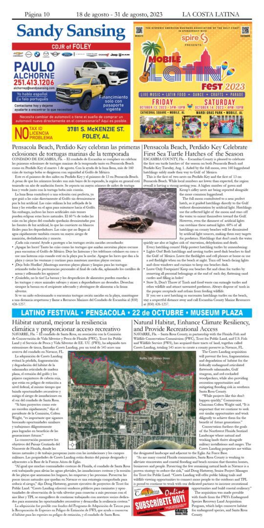 La Costa Latina August 18 - August 31, 2023 Page 10
