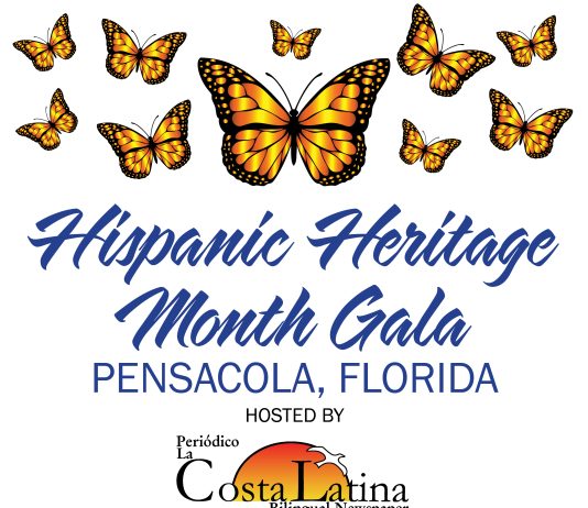2023 Hispanic Heritage Month Gala Pensacola Logo