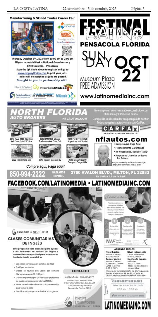 La Costa Latina September 22 - October 5, 2023, Page 5