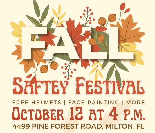 Santa Rosa County Safety Festival October 12 flyer
