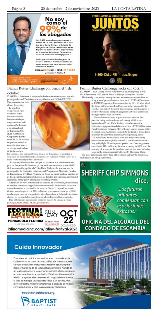 La Costa Latina October 20- November 2, 2023, Page 8