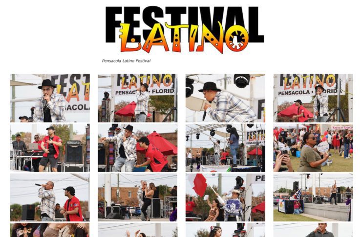 Latino Festival Pensacola 2023 photo collage
