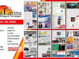 La Costa Latina Newspaper November 17 - November 30, 2023cover