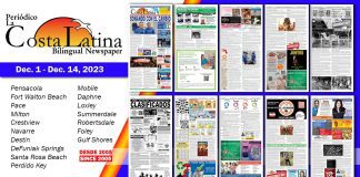 Costa latina newspaper dec 1 - dec 4 2020.