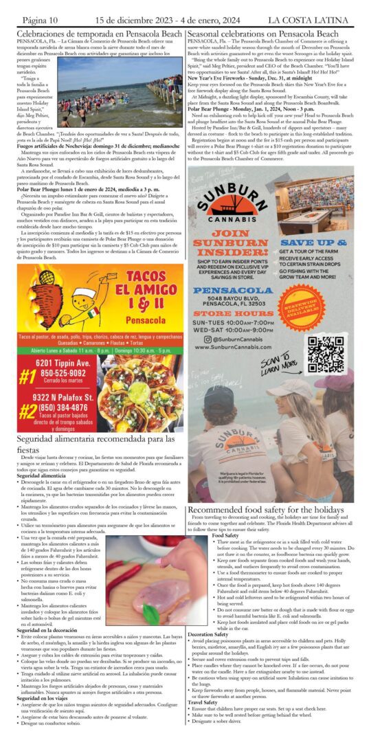 La Costa Latina December 15, 2023 - January 4, 2024, Page 10