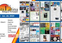 La Costa Latina January 5 - January 18, 2024 Cover Graphic of all pages