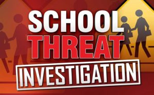 School threat investigation graphic