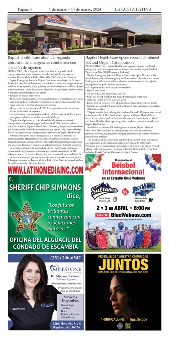 La Costa Latina March 1 - March 14, 2024 page 4