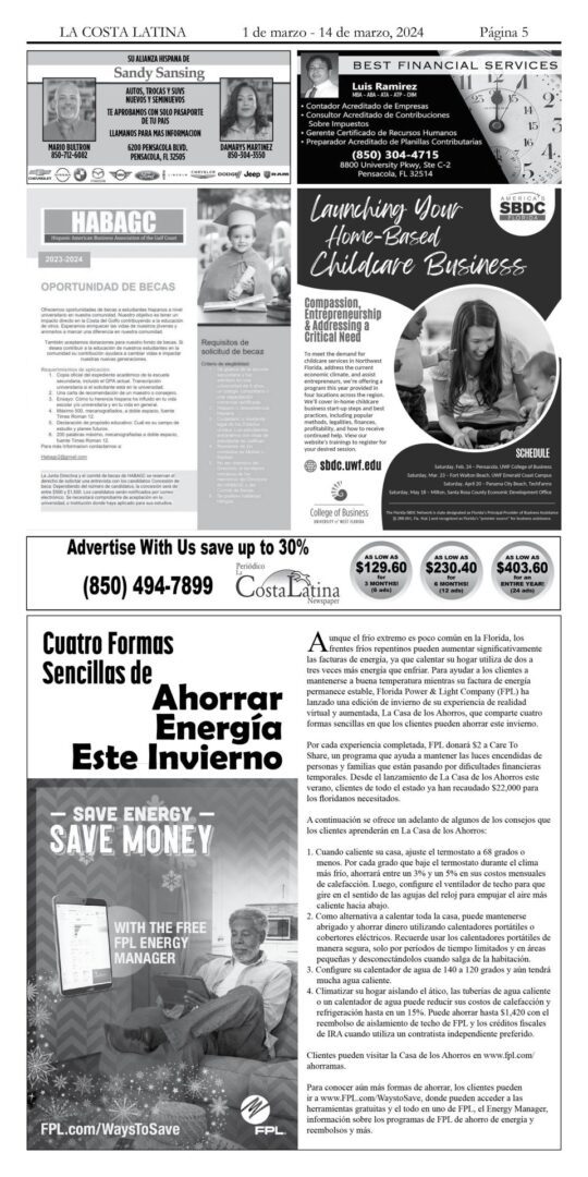 La Costa Latina March 1 - March 14, 2024 page 5