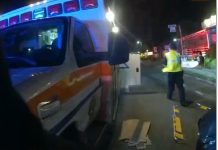 ambulance on scene