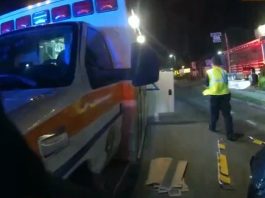 ambulance on scene