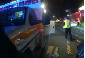 ambulance on scene 
