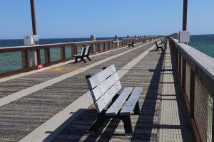 Casino Beach fishing pier