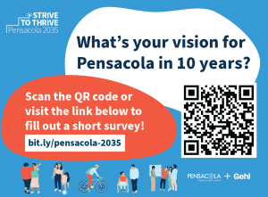 City of Pensacola visioning survey flyer