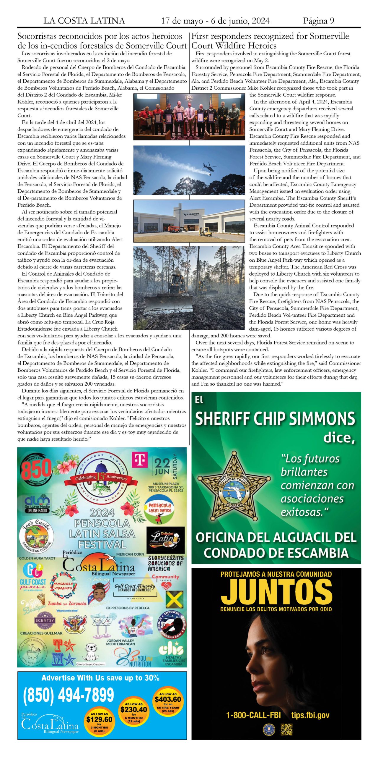 La Costa Latina May 17 - June 7, 2024 page 9