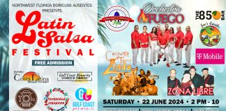 2024 Latin Salsa Festival Pensacola poster