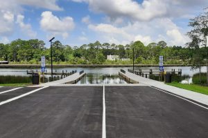 New boat ramp