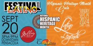 Hispanic Heritage Month Events in Pensacola for 2024, gala and festival