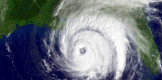 Satellite image of Hurricane Ivan