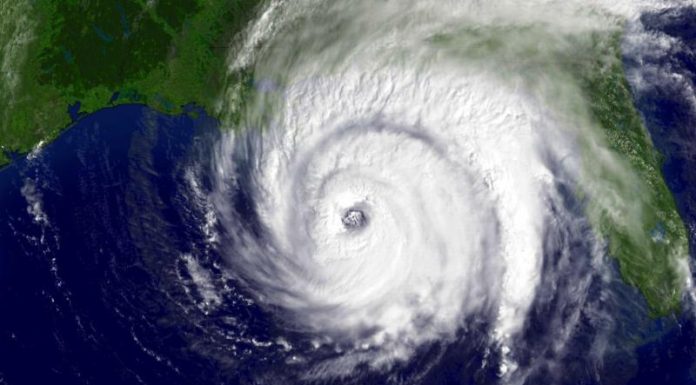 Satellite image of Hurricane Ivan