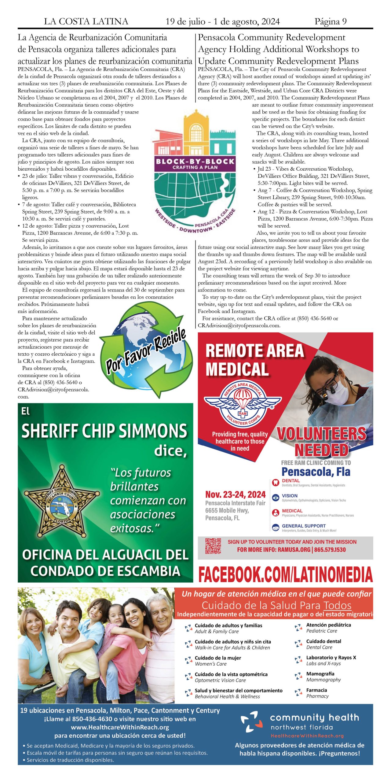 La Costa Latina July 19 - August 1, 2024 Page 9