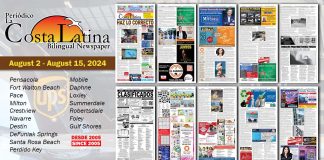 La Costa Latina August 2 - August 15, 2024 Cover