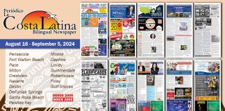 La Costa Latina August 16 - September 5, 2024 Cover