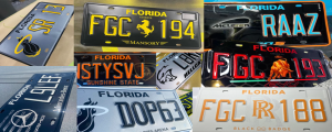 Florida license plates