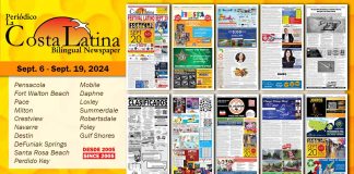 La Costa Latina September 6 - September 19, 2024 Cover