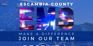 Escambia County recruitment bonus offer of $10,000