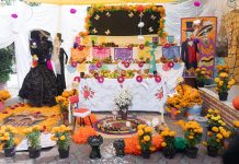 Dia de los Muertos display