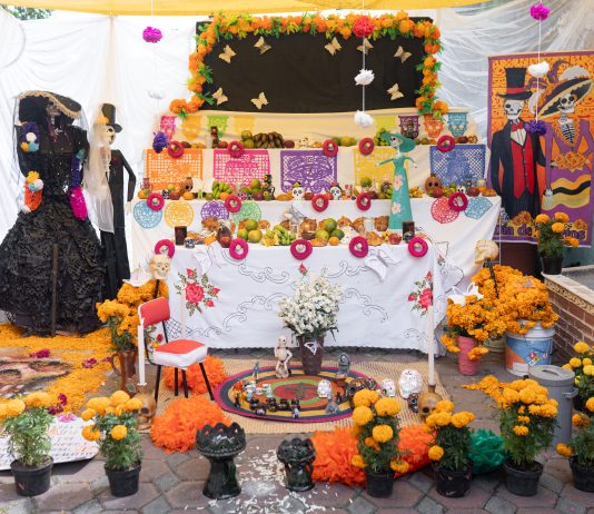 Dia de los Muertos display