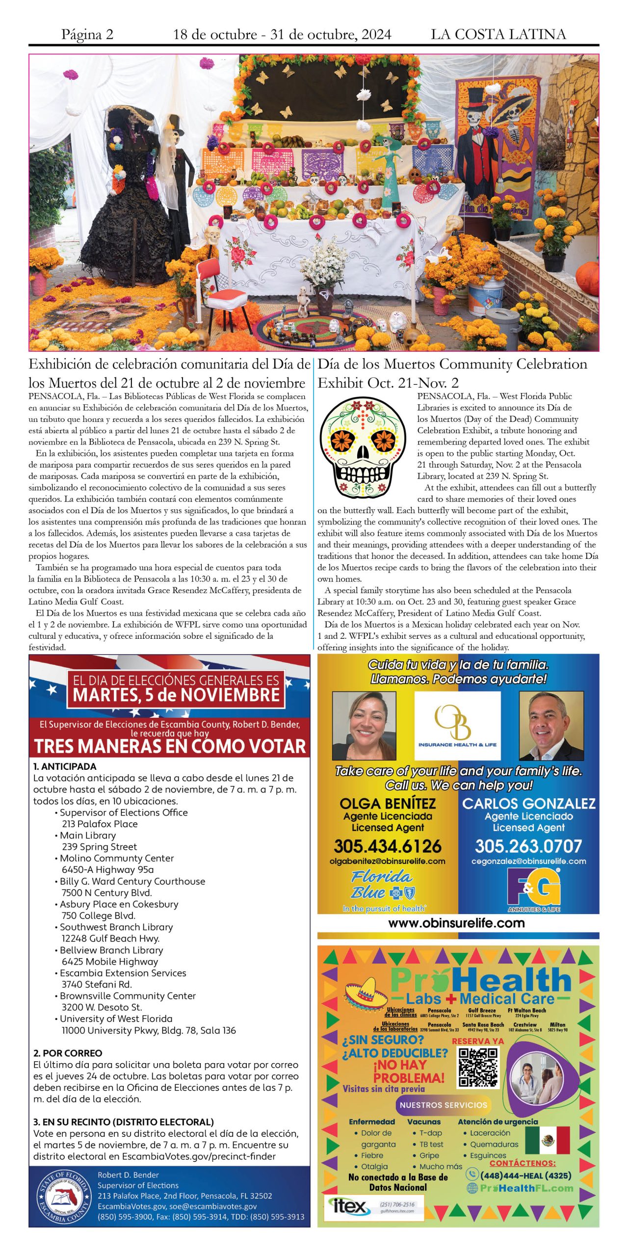 La Costa Latina October 18 - October 31, 2024 Page 2