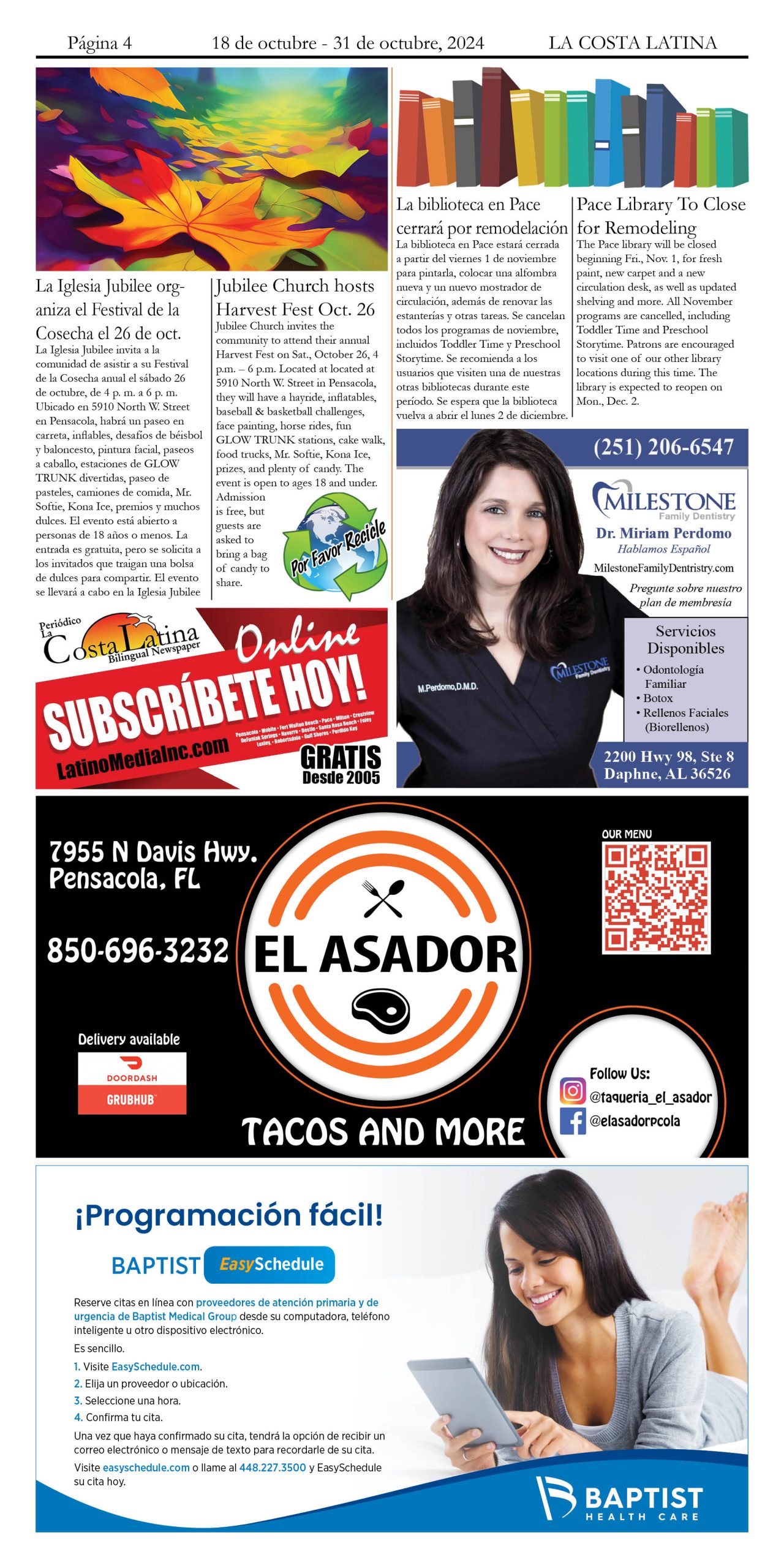 La Costa Latina October 18 - October 31, 2024 Page 4