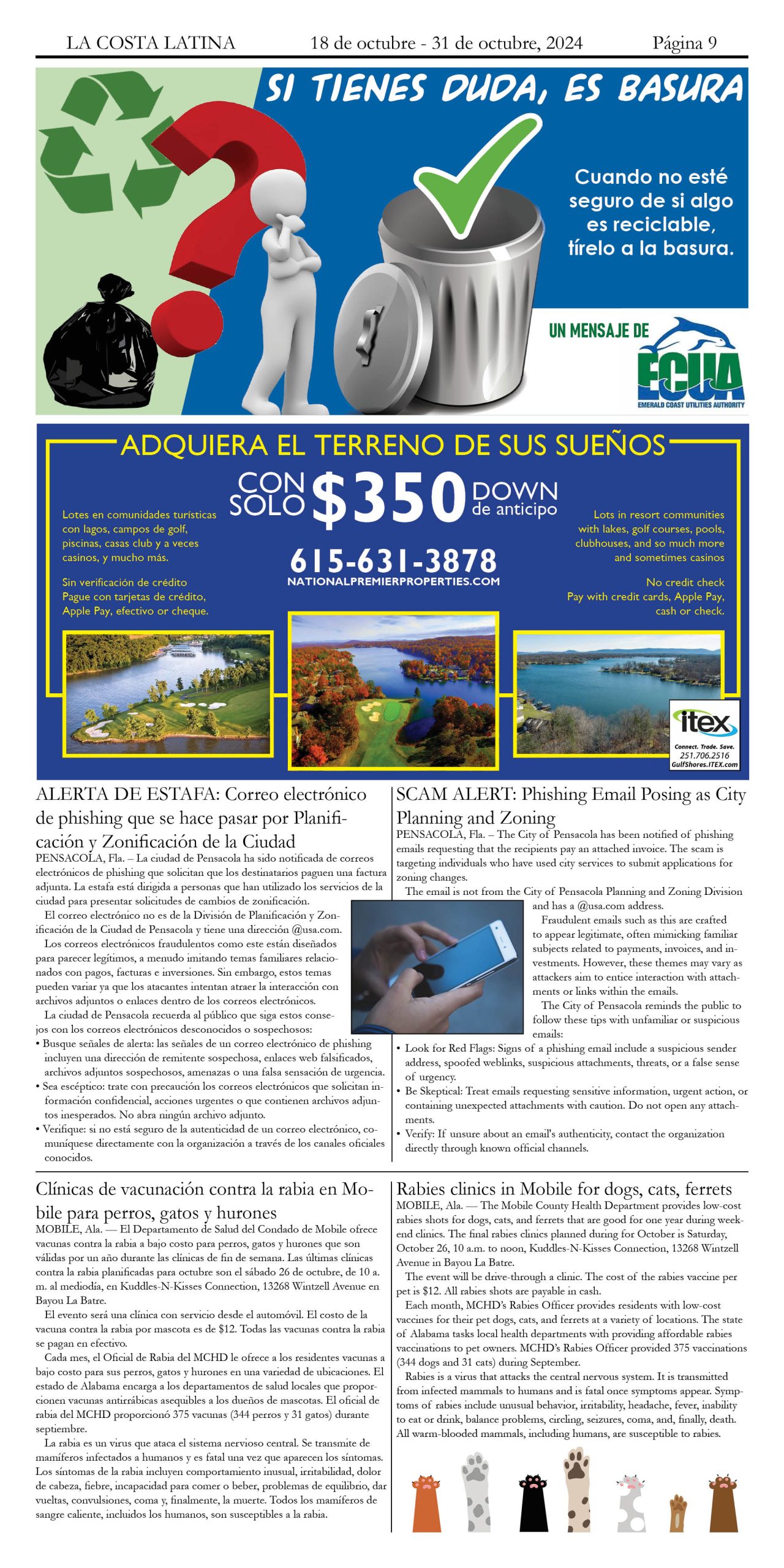 La Costa Latina October 18 - October 31, 2024 Page 9