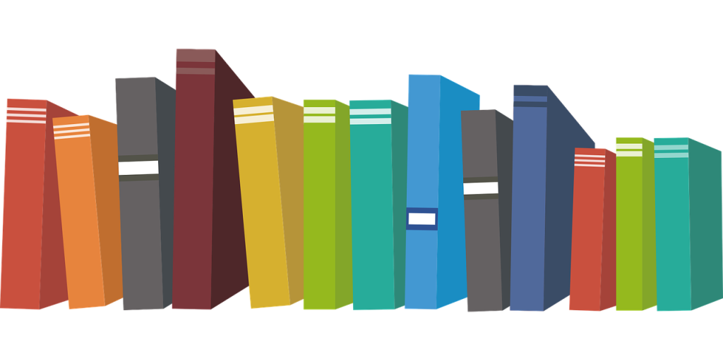 Illustration of books