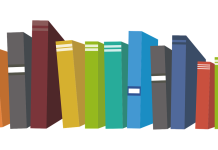 Illustration of books