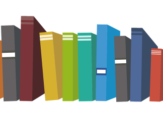 Illustration of books