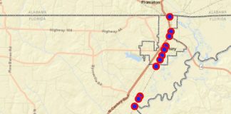 Map of CSX maintenance sites