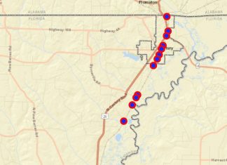 Map of CSX maintenance sites