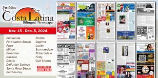 La Costa Latina November 15 - December 5, 2024 COVER